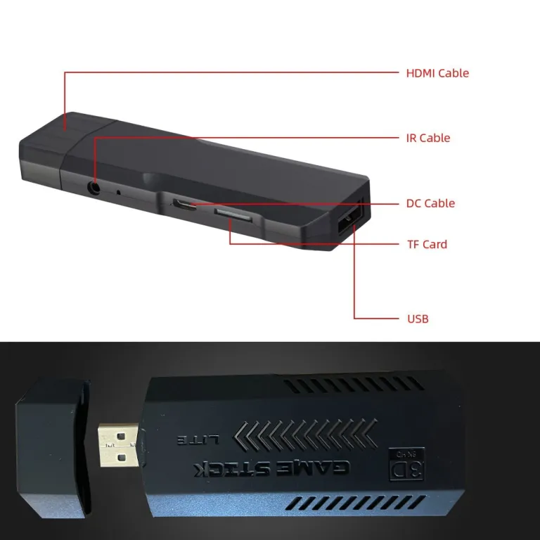 کنسول بازی X2 PLUS 2.4G بی‌سیم رترو HDMI خانگی PSP تلویزیونی 3D کیفیت بالا GD10