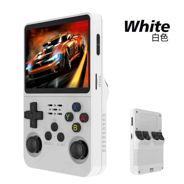 کنسول بازی جدید R36S کنسول دستی با کیفیت تصویر بالا 3D دارای دو جوی‌استیک، شبیه‌ساز GBA و آرکید، بازی King of Fighters