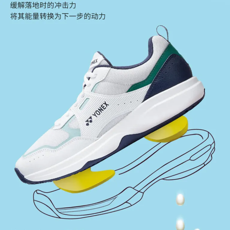 کفش تنیس یونکس YONEX مردانه و زنانه، مناسب تنیس و بدمینتون، با بالشتک راحت و ضربه‌گیر پاور کشن