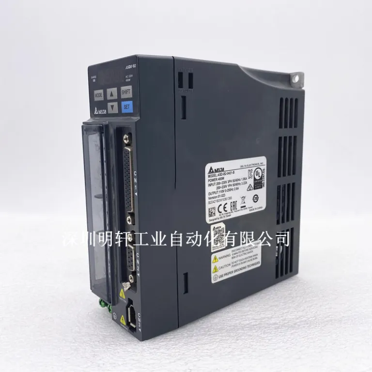 ASD-B2-0421-F تعمیر سروو دلتا ASD-B2-0421-U 400W تقویت‌کننده سروو دلتا