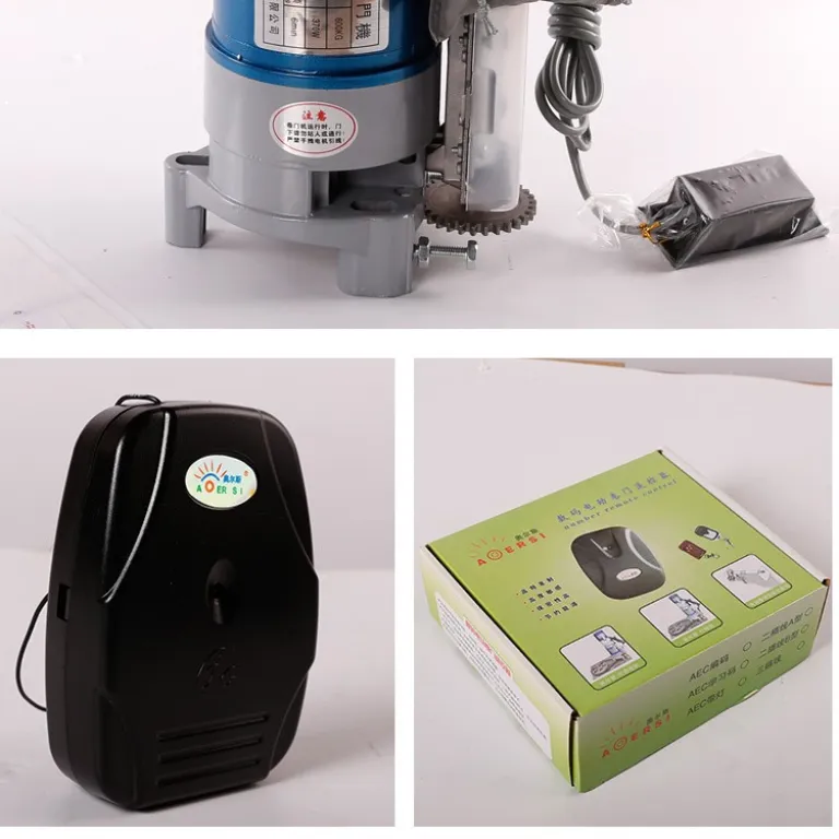 موتور درب کرکره‌ای کارخانه‌ای 600KG با سیم‌پیچ مسی، محافظ صاعقه و توقف در برابر مانع، موجودی عمده، درب بازکن هوشمند