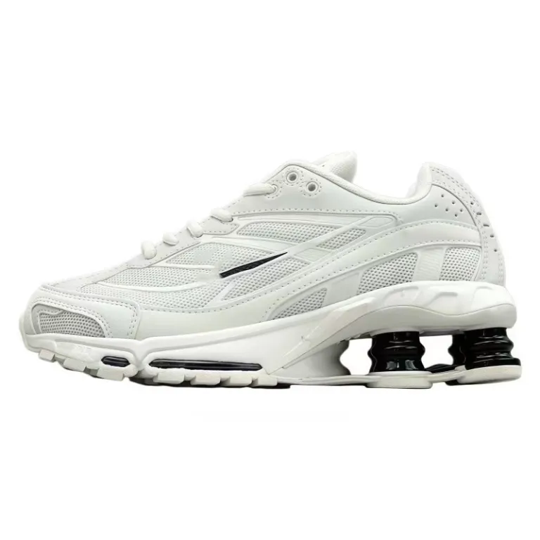 کفش رانینگ ریباک Reebok با بالشتک هوا Shox توری تنفس‌پذیر ضربه‌گیر و کفی بلند زنانه و مردانه