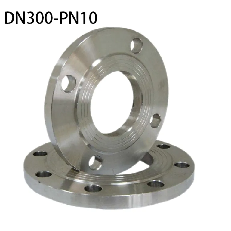 فلنج کربن استیل گالوانیزه 304 استاندارد ملی 20# گلودار جوشی HG20592 فلنج تخت استیل 88
