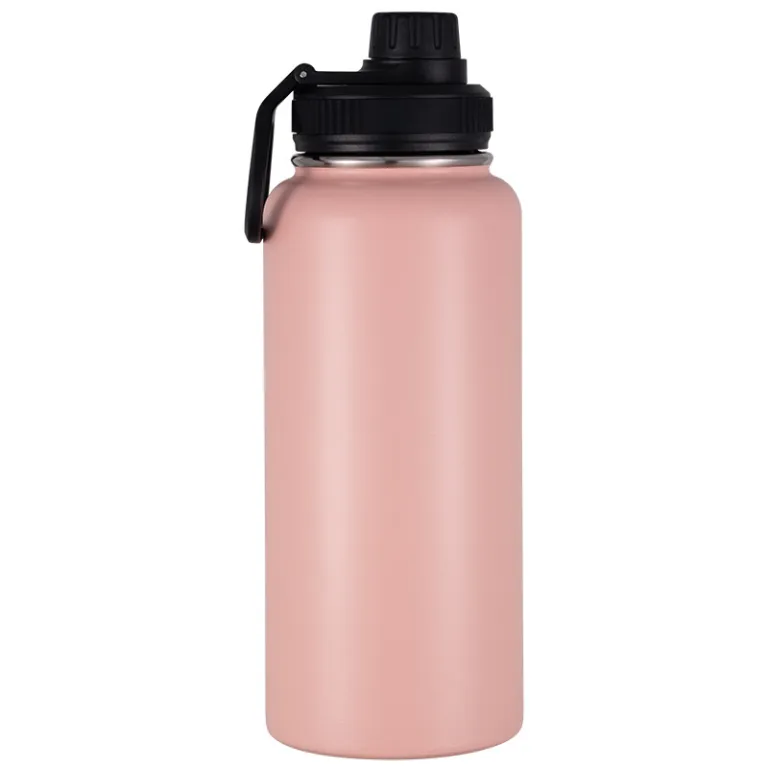 قمقمه ورزشی استیل 304 مخصوص فضای باز و کوهنوردی، 32oz با ظرفیت بالا، وکیوم و مناسب خودرو