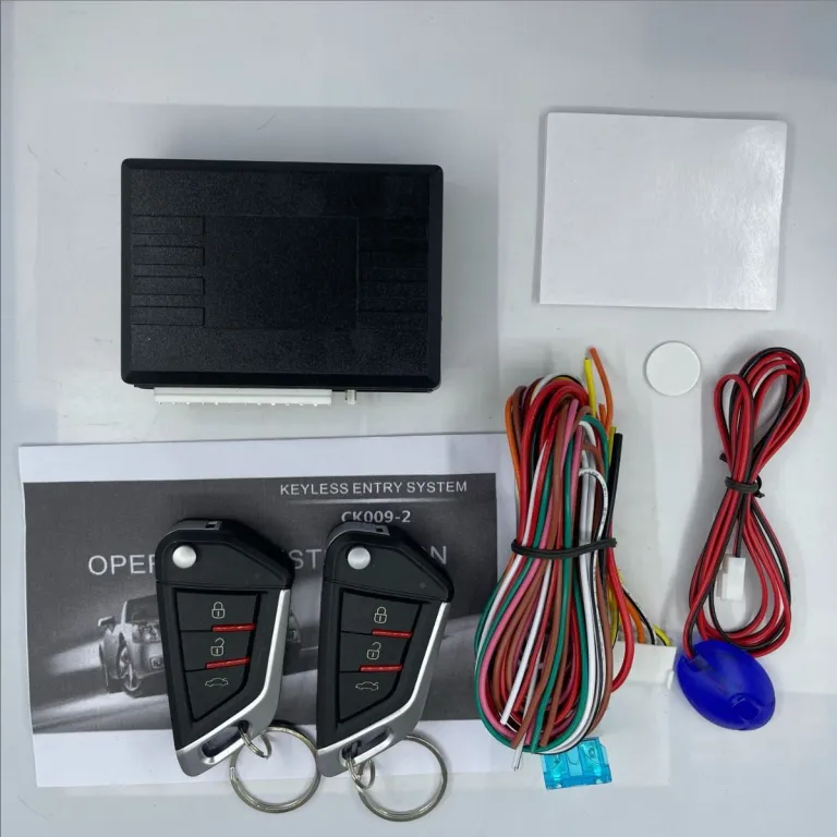 دزدگیر خودرو با ریموت کنترل قفل مرکزی و ورود بدون کلید Keyless