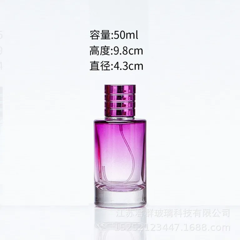 عمده موجودی آماده اسپری قابل حمل 20ml-100ml بطری تقسیم‌کننده عطر بطری عطر بطری اسپری مسافرتی بطری شیشه‌ای