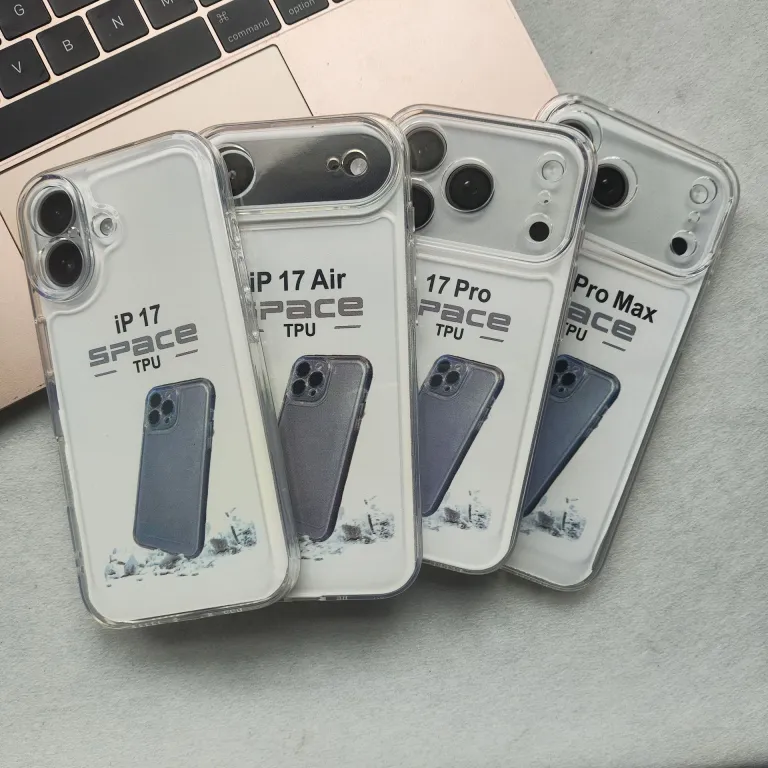 قاب فضایی شفاف نرم ضدضربه جدید اپل 18promax 17 مناسب برای گوشی iPhone16 15