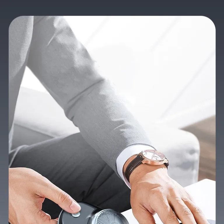 ریش‌تراش برقی قابل حمل سانکیائو با شارژ سریع و قابلیت شست‌وشو مناسب سفر و خودرو
