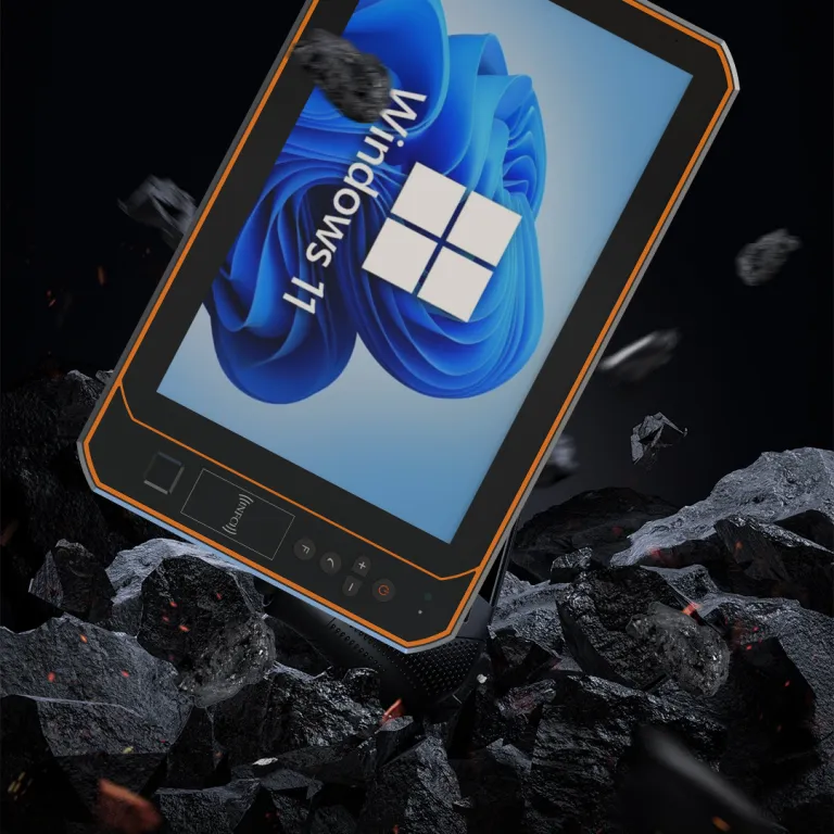 تبلت صنعتی سلرون K3 با سیستم‌عامل بومی کایرین WindowsN5100 هشت‌هسته‌ای صفحه لمسی پشتیبانی از سیم‌کارت