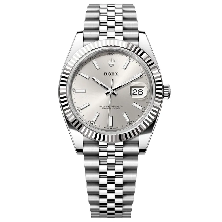 ساعت مردانه اتوماتیک رولکس طرح Datejust بند استیل ضدآب کلاسیک مجلسی