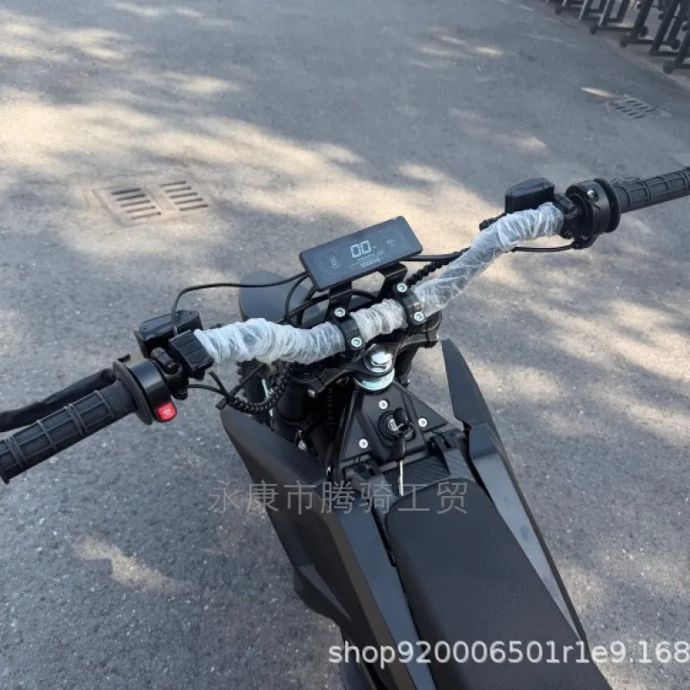 موتور برقی جدید 72V6000W عرضه مستقیم کارخانه موتورسیکلت کراس کانتری برقی موتورسیکلت آفرود مسابقه‌ای لیتیومی وسیله نقلیه جایگزین پیاده‌روی