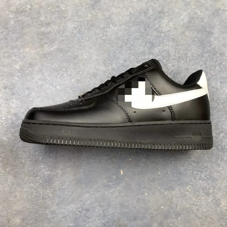 AF1‘07 کفش کتانی ساق کوتاه / کفش راحتی، دوخت لبه‌دار با جعبه اصلی و کفی هوا کامل
