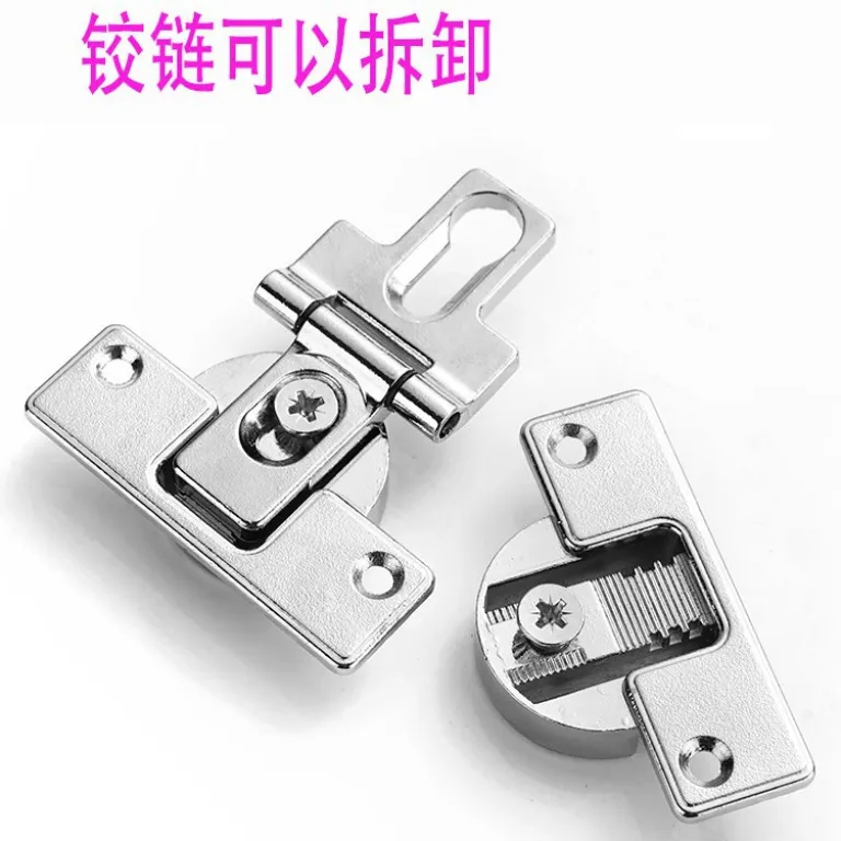 لولای تاشو دو لنگه برای درب کابینت و کمد، قابل تنظیم با قرقره، مخصوص بازشو به داخل و روی هم قرارگیری، تولیدکننده درب کابینت