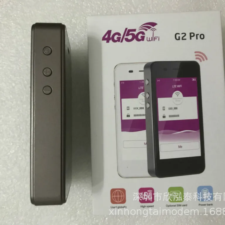 روتر وای‌فای همراه نو 4G با باتری پاوربانک 7200mah