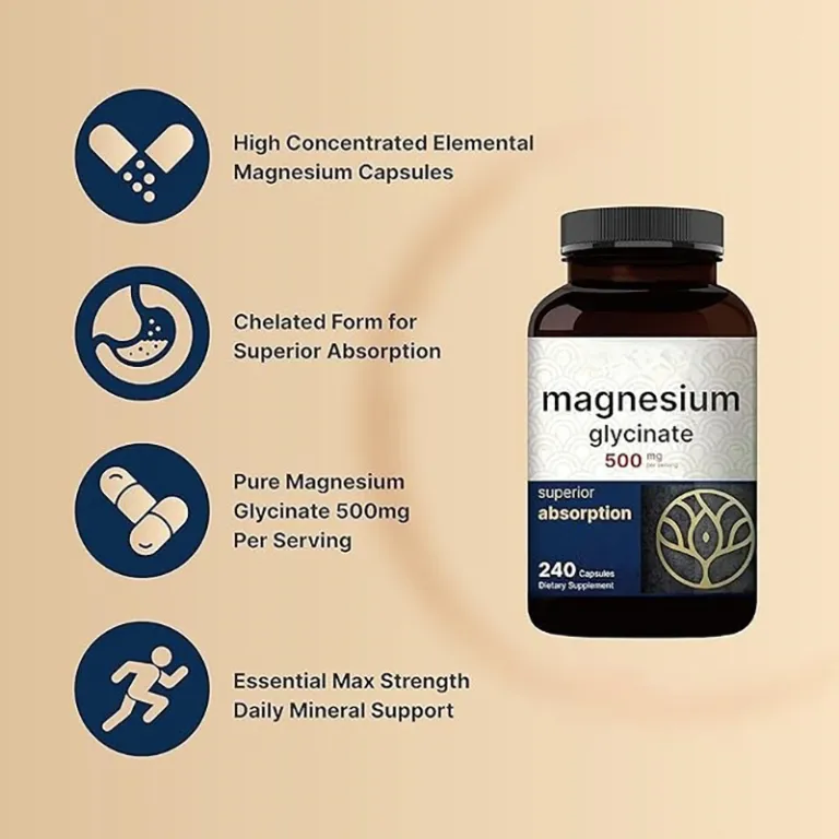 کپسول مکمل ترکیبی منیزیم گلیسینات MAGNESIUM capsules آمازون TK موجودی کراس‌بوردر فرآوری‌شده