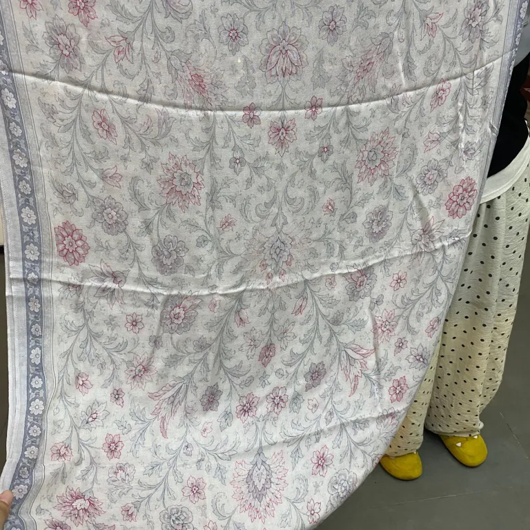 شال و روسری چاپی سری آبرنگ پرفروش از جنس مودال و ویسکوز، روسری قومی، روسری ابریشمی 180*70cm