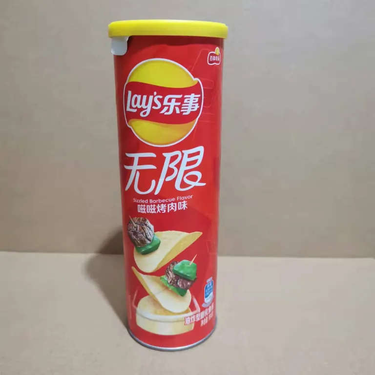 چیپس سیب‌زمینی لِی‌س 104g*24 بسته‌بندی سطلی، بسته هدیه تنقلات، عمده مواد غذایی، ارزان و به‌صرفه، مجموعه کامل تنقلات
