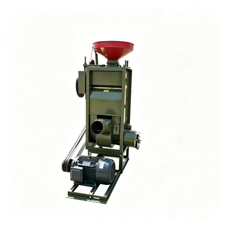 دستگاه ترکیبی پوست‌کن و سفیدکن برنج SB-10D/SB-30D با موتور دیزلی و برقی، دو کانال باد