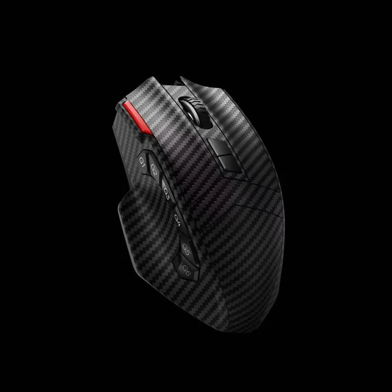 ماوس گیمینگ بی‌سیم بلوتوثی بی‌صدا با شارژ بی‌سیم 10 کلید و نور RGB 4800DPI