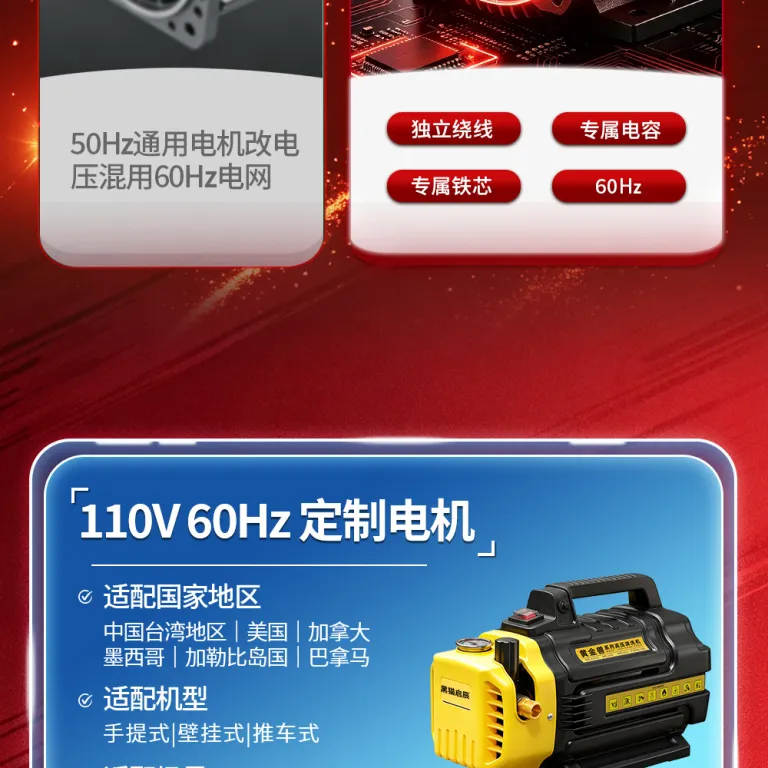 دستگاه کارواش پرقدرت خانگی و تجاری کیچن با موتور 110V60HZ صنعتی و فشار قوی