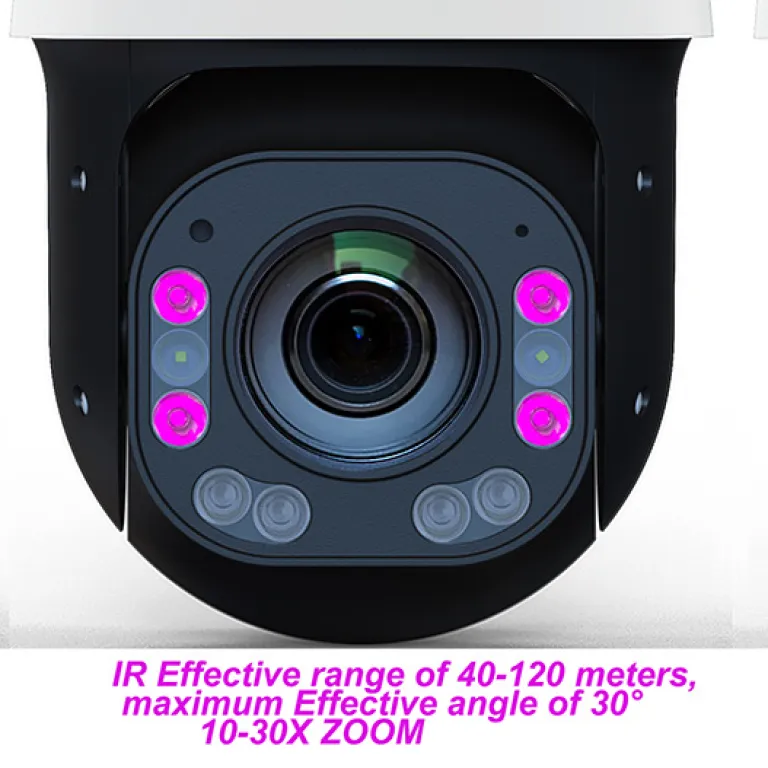 دوربین گردان شبکه با زوم 500 برابر 240 5MP 30fps 240X ZOOM PTZ IP CAMERA