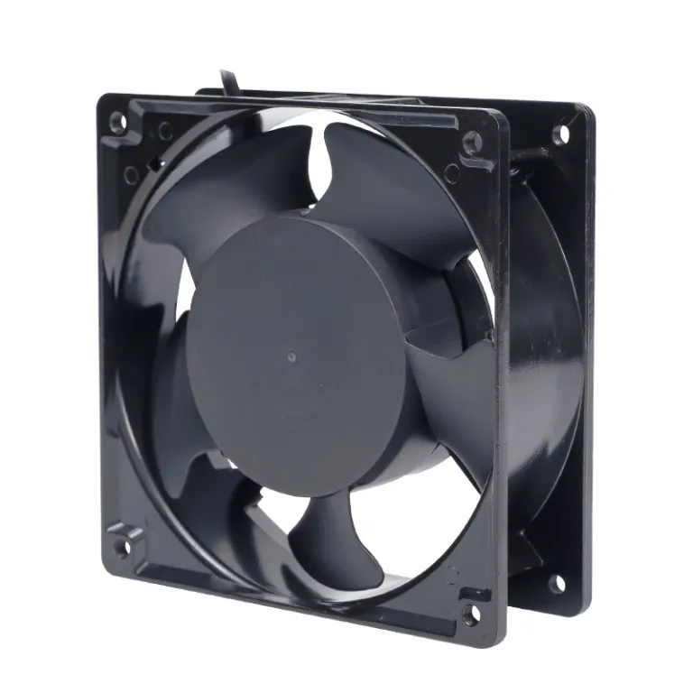عرضه مستقیم کارخانه فن خنک‌کننده 12038 110V220V380V بلبرینگ دوبل کم‌صدا مخصوص کیس یخچال و دستگاه جوش