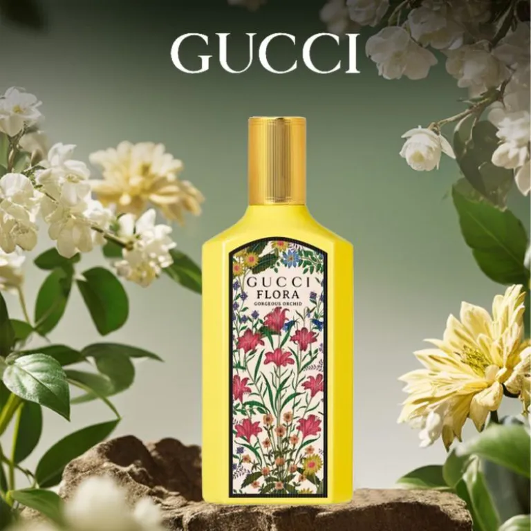 ادکلن زنانه گوچی وانیل ارکیده مدل Gucci Orchid 100ml رایحه دریایی و وانیل شیرین
