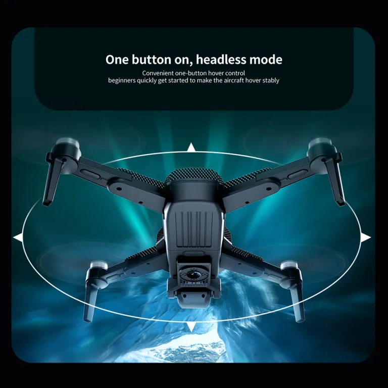 پهپاد اسباب‌بازی با کنترل از راه دور، بازگشت خودکار GPS، دوربین HD، نمایشگر روی ریموت، اجتناب از مانع و کنترل‌کننده سرعت الکترونیکی Z104
