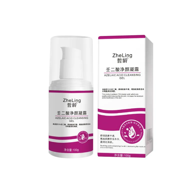 ژل پاک‌کننده منافذ با آزلائیک اسید 15% و سالیسیلیک اسید، کرم مرطوب‌کننده و لایه‌بردار، ماسک از بین برنده جوش سرسیاه