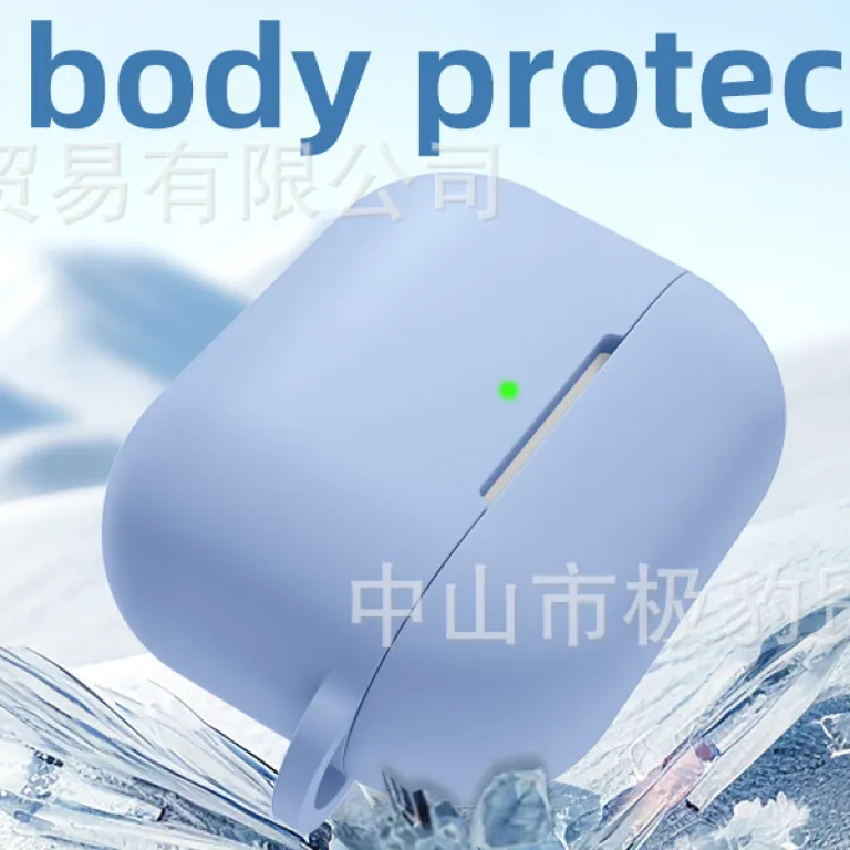 قاب سیلیکونی ضد ضربه ایرپاد مناسب Pro3/5/4 اپل بلوتوث قاب محافظ ضخیم