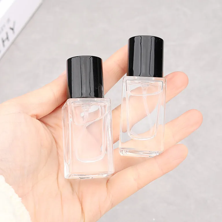 F054A - فروش مستقیم کارخانه 10ML25ML عطر پخش‌کن دهانه کارتی شیشه‌ای اسپری خالی مشابه آزمایشگاهی