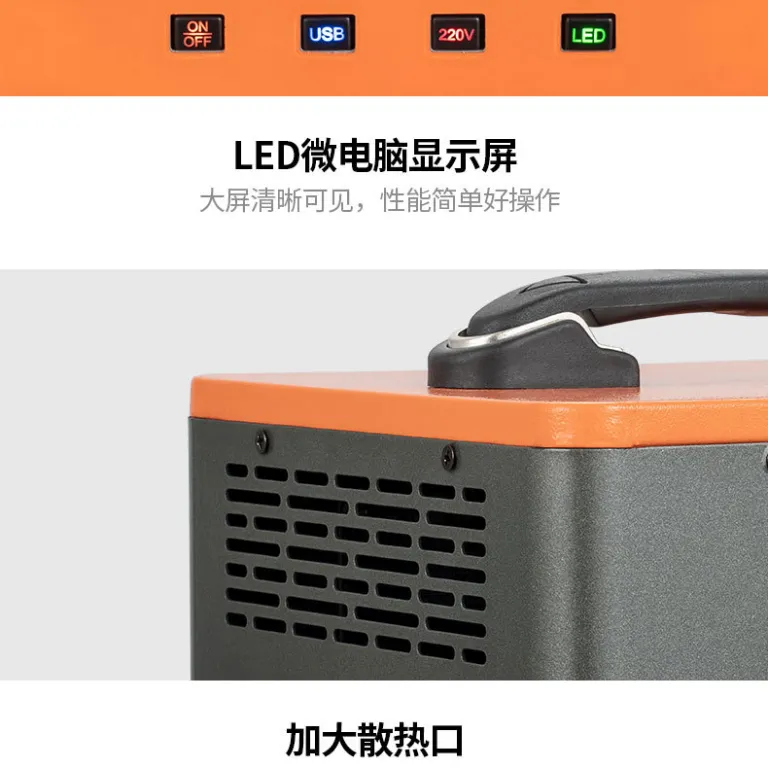 پاوربانک جدید 220V با ظرفیت بالا و قابل حمل برای سفر، پخش زنده، کمپینگ و برق اضطراری