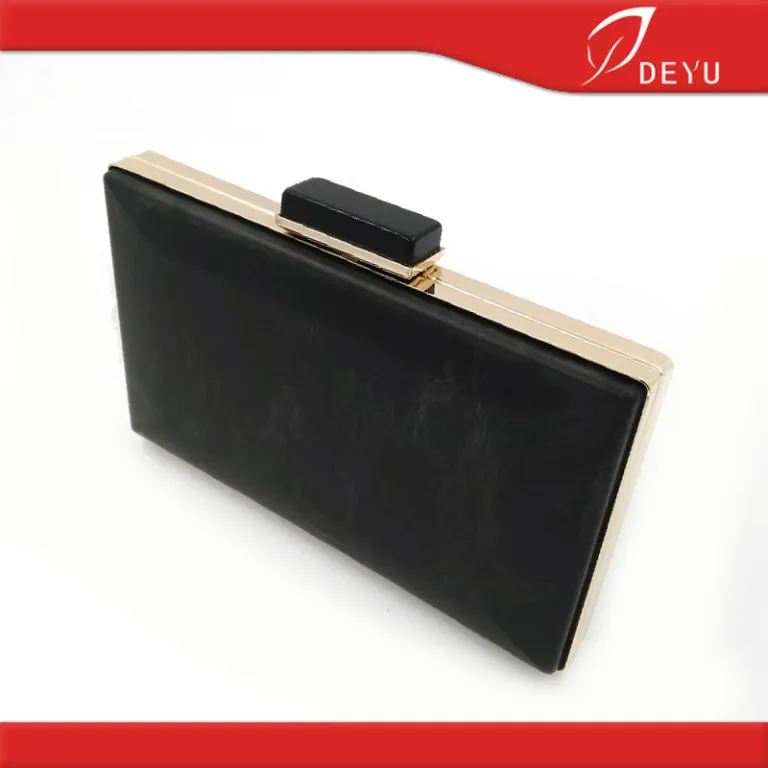 18*10.5cm کیف دستی شب با قاب فلزی مرواریدی مربعی شکل و یراق آلات کیف