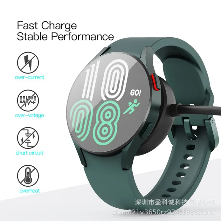 5W شارژر ساعت سامسونگ مناسب GalaxyWatch8/ultar7/6/5/4 پایه شارژ بی‌سیم مغناطیسی