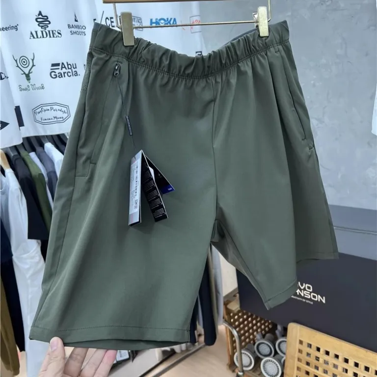 شلوارک مردانه تمرینی outdoor با سوراخ لیزری تنفس‌پذیر خنک ضدآب