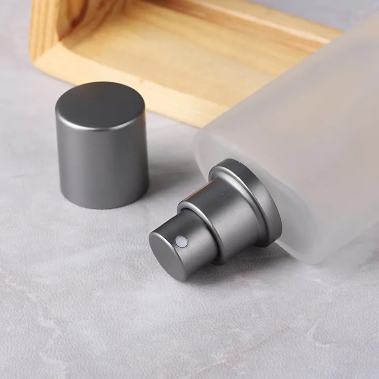 F087-30ml 50ML100ML بطری اسپری شیشه‌ای مات لوکس، بطری خالی عطر با اسپری ریز