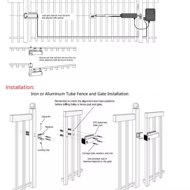 12V24V موتور درب لولایی، قفل برقی درب بازشو swinggatelocklatch