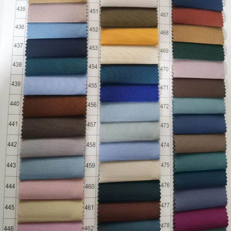 عرضه آماده 100D پارچه کشسان چهارجهته ساده 120g مناسب لباس ورزشی، پیراهن، بارانی و پوشاک زنانه و مردانه