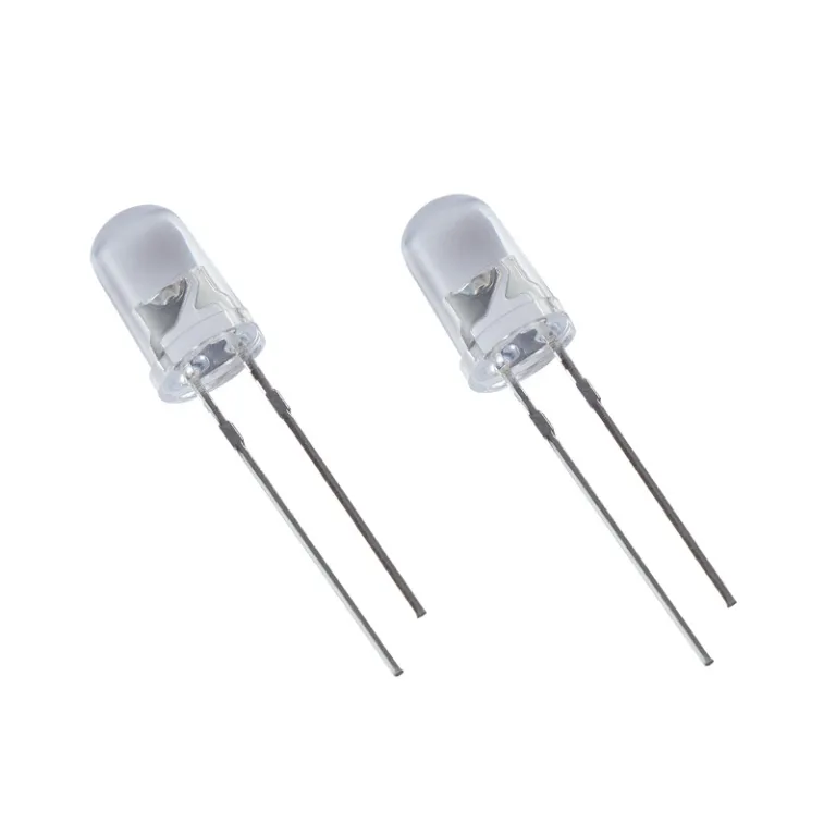 5mm ال‌ای‌دی دیپ f5 دیود نورانی سفید سرگرد مخصوص نشانگر 5mm ال‌ای‌دی دیپ