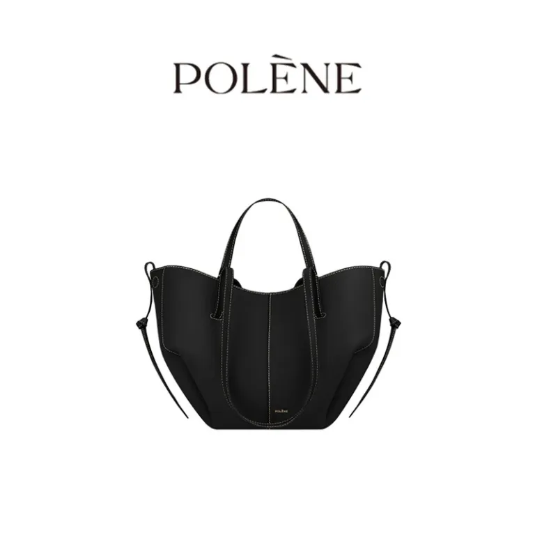 کیف توت کراس‌بوردر مدل بال‌دار polene مدل جدید Cyme کیف دوشی چرم گاوی کیف دستی گنجایش بالا