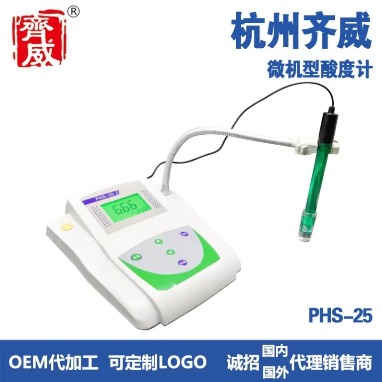 PH متر دقیق هانگژو چیوی PHS-25/25C با تنظیم پیچی