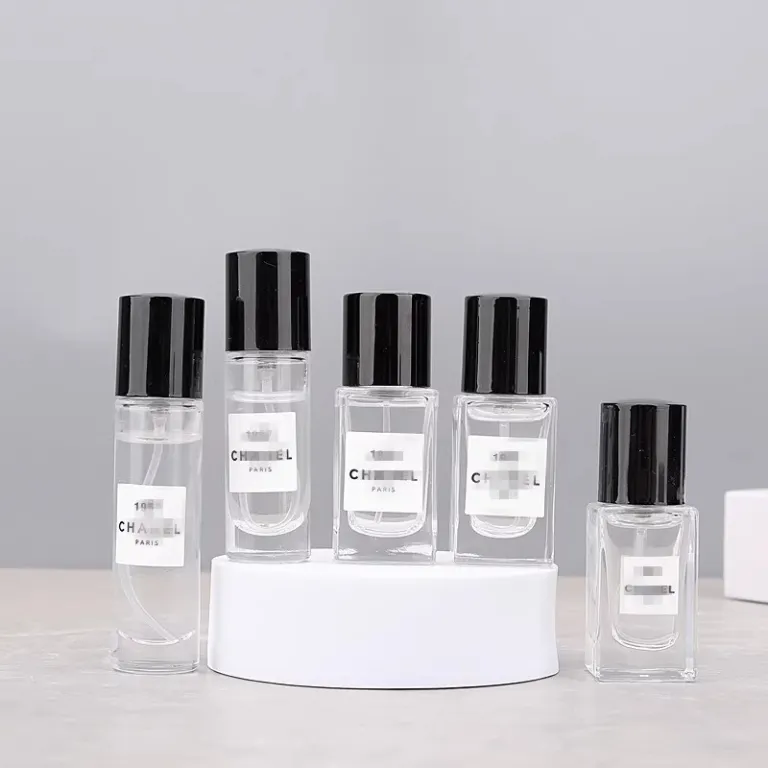 F054A - فروش مستقیم کارخانه 10ML25ML عطر پخش‌کن دهانه کارتی شیشه‌ای اسپری خالی مشابه آزمایشگاهی
