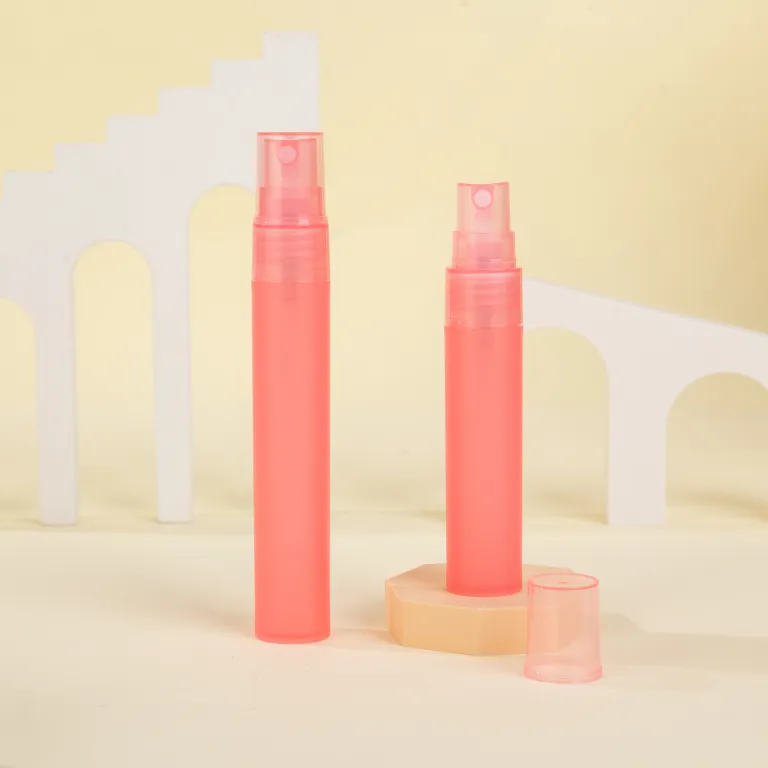 5ml10ml15ml20ml بطری نمونه پلاستیکی اسپری، بطری خالی عطر و محلول ضدعفونی‌کننده