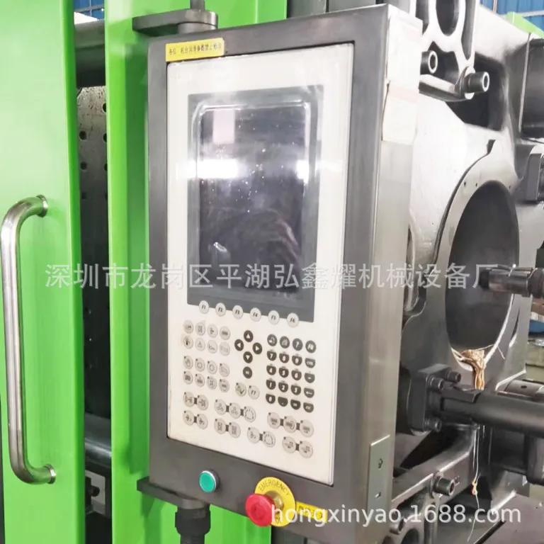 فروش دستگاه تزریق پلاستیک دست دوم Donghua 380 تن، دستگاه قالب‌گیری اصلی 1500 گرم