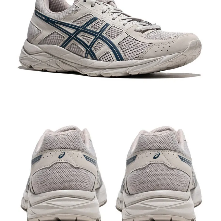 کفش دویدن مردانه ASICS سبک، تنفس‌پذیر و ضربه‌گیر GEL-CONTEND 4