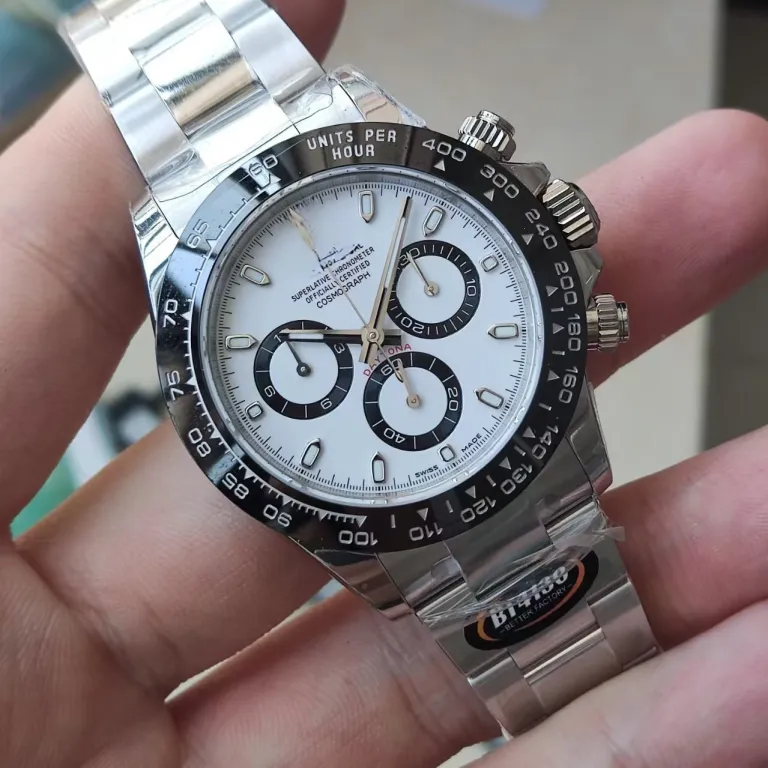 ساعت مردانه مکانیکی دیتونا رولکس C Factory کیفیت سوپر کلون 116509-78599 موتور 4130