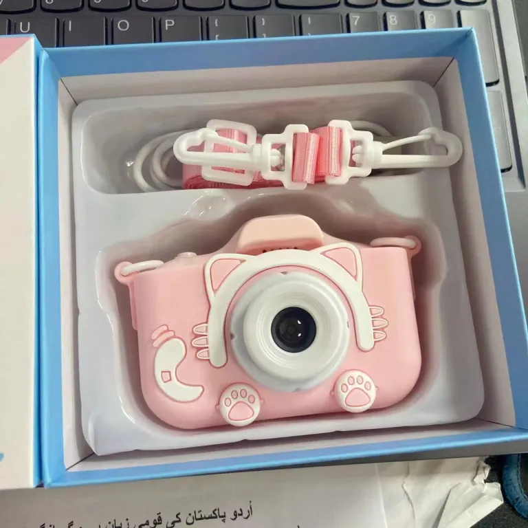 دوربین کودک چندکاره با قابلیت عکاسی، فیلمبرداری، بازی و پخش موسیقی، دوربین دیجیتال اسباببازی کارتونی با کیفیت بالا، هدیه