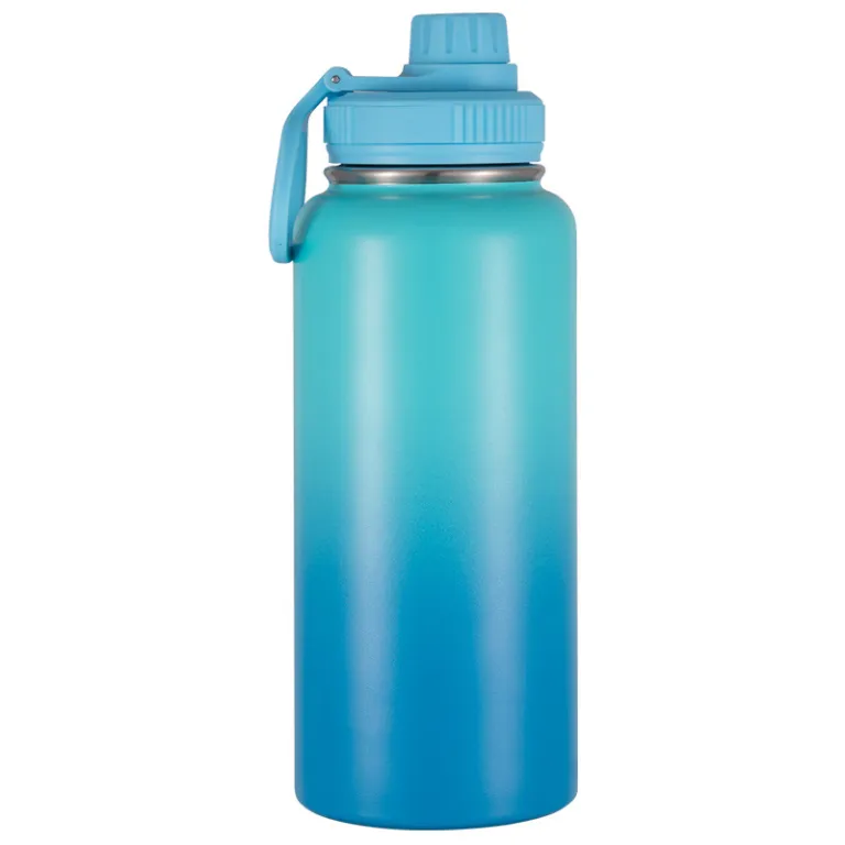 قمقمه ورزشی استیل 304 مخصوص فضای باز و کوهنوردی، 32oz با ظرفیت بالا، وکیوم و مناسب خودرو