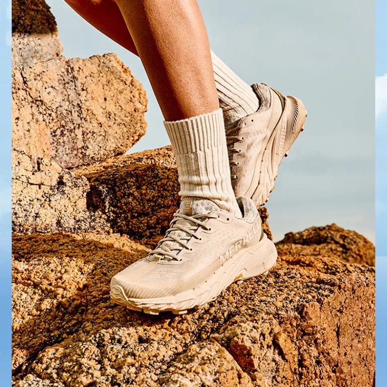 کفش دویدن حرفه‌ای خارج از جاده MERRELL AP5 زنانه و مردانه، ضدلغزش، مقاوم در برابر سایش، چسبنده، ضربه‌گیر، سبک، کفش ورزشی فضای باز با تهویه هوا