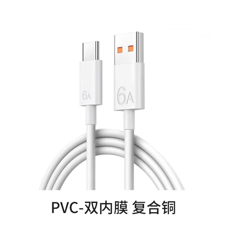 کابل شارژ سریع 6A تایپ سی و اندروید 5A مناسب هواوی P20 و آنر V10P30